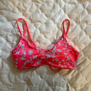 maaji pink bikini top